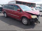 2016 Chrysler Town & Country Touring Burgundy vin: 2C4RC1BG3GR238133