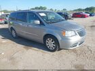 2016 Chrysler Town & Country Touring Silver vin: 2C4RC1BG6GR305355