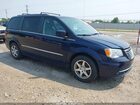 2016 Chrysler Town & Country Touring Dark Blue vin: 2C4RC1BG7GR175361
