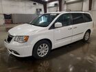 2016 Chrysler Town & Country Touring Белый vin: 2C4RC1BG8GR253775