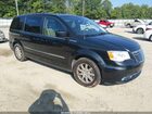 2016 Chrysler Town & Country Touring Black vin: 2C4RC1BG8GR291006