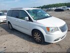 2016 Chrysler Town & Country Touring White vin: 2C4RC1BG8GR298313