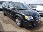 2016 Chrysler Town & Country Touring-l Black vin: 2C4RC1CG6GR247438