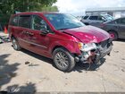 2016 Chrysler Town & Country Touring-l Anniversary Edition Red vin: 2C4RC1CG9GR302979