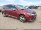 2017 Chrysler Pacifica Limited Maroon vin: 2C4RC1GG0HR704563