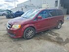 2018 Dodge Grand Caravan Sxt Red vin: 2C4RDGCG0JR297307