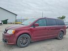 2017 Dodge Grand Caravan Sxt Бордовый vin: 2C4RDGCG1HR637428