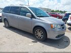 2018 Dodge Grand Caravan Sxt Gray vin: 2C4RDGCG1JR283643
