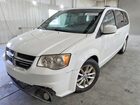 2018 Dodge Grand Caravan Sxt White vin: 2C4RDGCG2JR302913