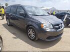 2016 Dodge Grand Caravan Sxt Gray vin: 2C4RDGCG4GR374785