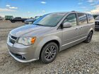 2017 Dodge Grand Caravan Sxt Gray vin: 2C4RDGCG7HR546888