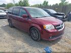 2017 Dodge Grand Caravan Sxt Burgundy vin: 2C4RDGCG7HR696256