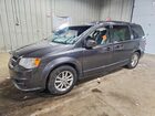 2018 Dodge Grand Caravan Sxt Gray vin: 2C4RDGCG7JR258536