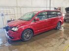 2016 Dodge Grand Caravan Sxt Red vin: 2C4RDGCG9GR117251