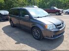 2017 Dodge Grand Caravan Sxt Gray vin: 2C4RDGCG9HR573994