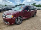 2017 Dodge Grand Caravan Sxt Burgundy vin: 2C4RDGCG9HR852975