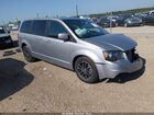2018 Dodge Grand Caravan Gt Silver vin: 2C4RDGEG1JR205568