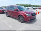 2017 Dodge Grand Caravan Gt Maroon vin: 2C4RDGEG5HR711396