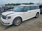 2017 Ford Flex Sel White vin: 2FMHK6C88HBA10217