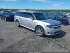 2017 Ford Flex Limited Silver vin: 2FMHK6D80HBA11912
