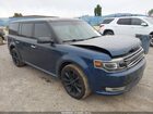 2017 Ford Flex Limited Blue vin: 2FMHK6D89HBA04764
