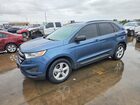 2018 Ford Edge Se Blue vin: 2FMPK3G91JBB78932
