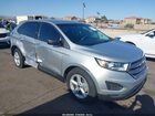 2018 Ford Edge Se Silver vin: 2FMPK3G93JBB39937