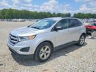 2018 Ford Edge Se Silver vin: 2FMPK3G93JBC58054
