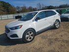 2019 Ford Edge Se White vin: 2FMPK3G93KBC05355
