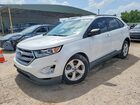2018 Ford Edge Se White vin: 2FMPK3G97JBB51198
