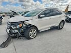2017 Ford Edge Sel White vin: 2FMPK3J84HBC63175