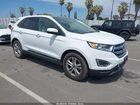2016 Ford Edge Sel White vin: 2FMPK3J87GBC07181