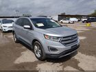 2017 Ford Edge Sel Silver vin: 2FMPK3J8XHBC68347