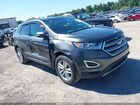 2018 Ford Edge Sel Gray vin: 2FMPK3J90JBB62083
