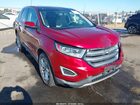 2016 Ford Edge Sel Красный vin: 2FMPK3J91GBB19185