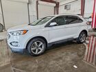 2019 Ford Edge Sel White vin: 2FMPK3J93KBB09282