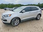 2019 Ford Edge Sel Silver vin: 2FMPK3J93KBB25479