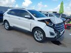 2018 Ford Edge Sel White vin: 2FMPK3J96JBB04639
