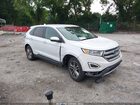 2016 Ford Edge Sel White vin: 2FMPK3J98GBC16335