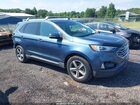 2019 Ford Edge Sel Blue vin: 2FMPK3J98KBC15730