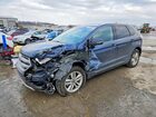2017 Ford Edge Sel Blue vin: 2FMPK3J99HBC61706