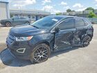 2018 Ford Edge Sel Черный vin: 2FMPK3J99JBB39370