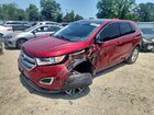 2017 Ford Edge Sel Red vin: 2FMPK3J9XHBB09658
