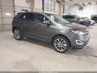 2017 Ford Edge Titanium Gray vin: 2FMPK3K82HBC40542