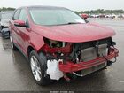 2016 Ford Edge Titanium Red vin: 2FMPK3K83GBB92015