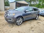 2017 Ford Edge Titanium Gray vin: 2FMPK3K83HBC58922