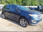 2017 Ford Edge Titanium Blue vin: 2FMPK3K8XHBB10475