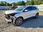 2018 Ford Edge Titanium White vin: 2FMPK3K98JBB98280