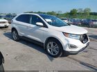 2017 Ford Edge Titanium White vin: 2FMPK3K99HBC31328