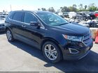 2017 Ford Edge Titanium Black vin: 2FMPK3K9XHBB90191